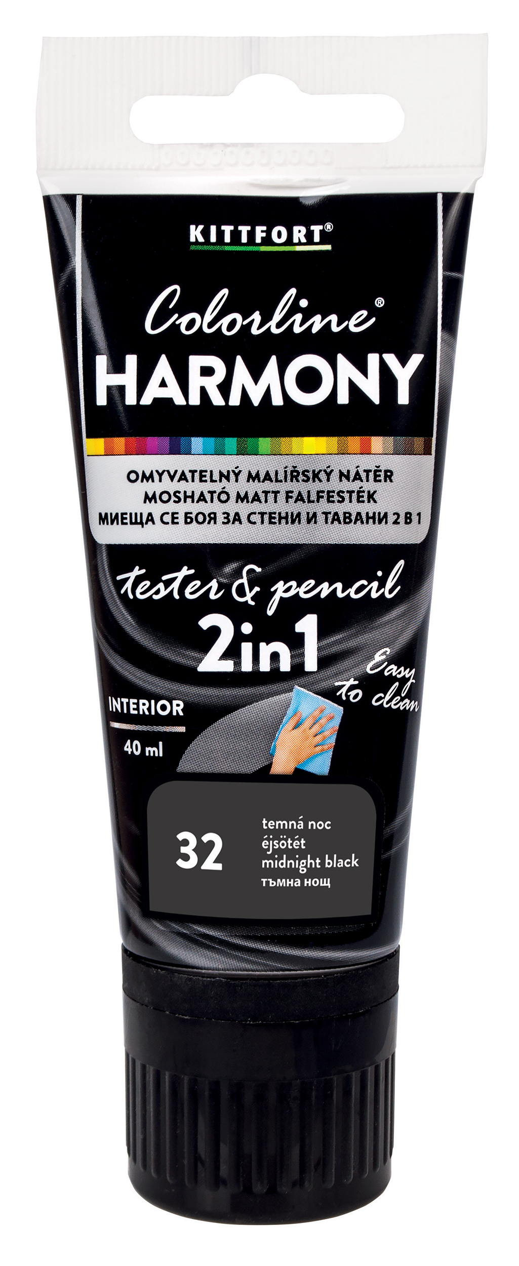 Kittfort Colorline Harmony - Éjsötét 32 - 40 ml