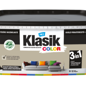 HET Klasik COLOR "lélegző" Falfesték – Mogyorófa 0248 – 5 L
