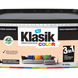 HET Klasik COLOR "lélegző" Falfesték – Muskotály 728 – 5 L