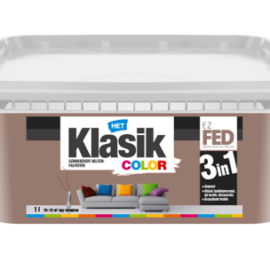 HET Klasik COLOR "lélegző" Falfesték – Mézes Kakaó 257 – 1 L