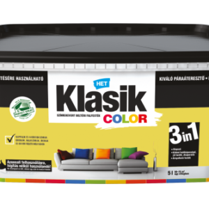 HET Klasik COLOR "lélegző" Falfesték – Napsárga 627 – 5 L