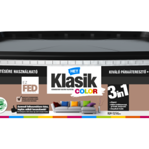 HET Klasik COLOR "lélegző" Falfesték – Nugát 277 – 2,5 L