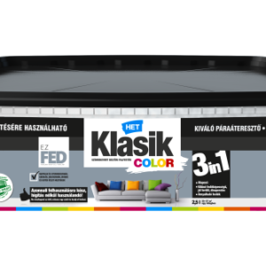 HET Klasik COLOR "lélegző" Falfesték – Nyuszifül 0177 – 2,5 L