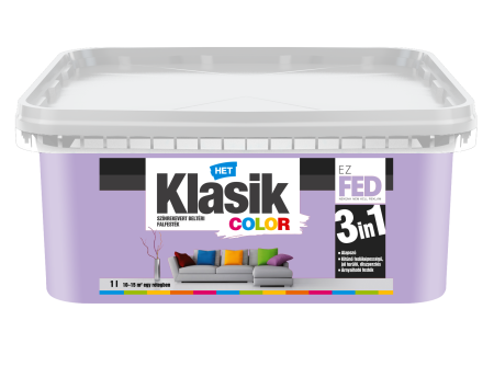 HET Klasik COLOR "lélegző" Falfesték – Orgona 327 – 1 L