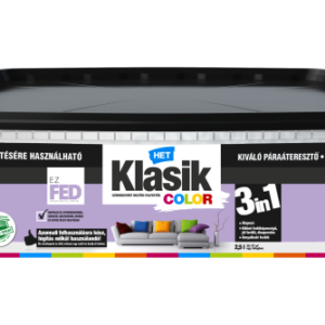 HET Klasik COLOR "lélegző" Falfesték – Orgona 327 – 2,5 L