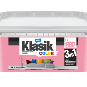 HET Klasik COLOR "lélegző" Falfesték – Rózsaszín 837 – 1 L