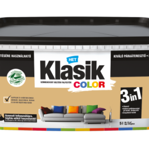 HET Klasik COLOR "lélegző" Falfesték – Tejeskávé 237 – 5 L