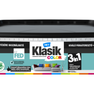 HET Klasik COLOR "lélegző" Falfesték – Tiffany 0497 – 2,5 L