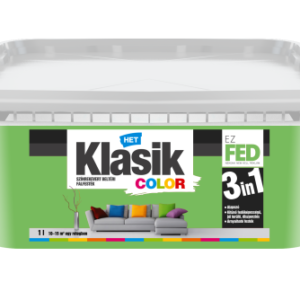 HET Klasik COLOR "lélegző" Falfesték – Zöld Alma 557 – 1 L