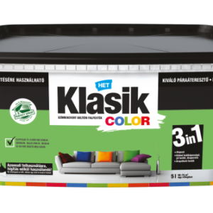 HET Klasik COLOR "lélegző" Falfesték – Zöld Alma 557 – 5 L
