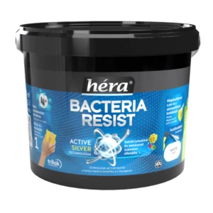 Héra Bacteria Resist beltéri falfesték - Fehér - 9 L