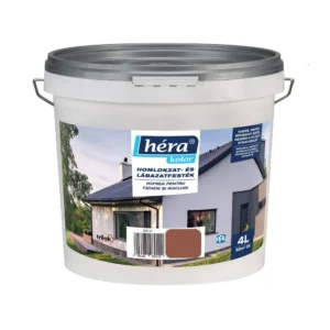 Héra homlokzat- és lábazatfesték - Világosbarna - 4 L