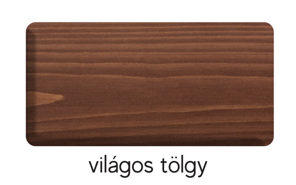 Kittfort AktivLazur Vékonylazúr - Világos tölgy