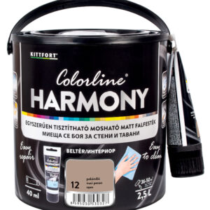 Kittfort Colorline Harmony - Pekándió 12 - 2,5 L + 40 ml javítófesték