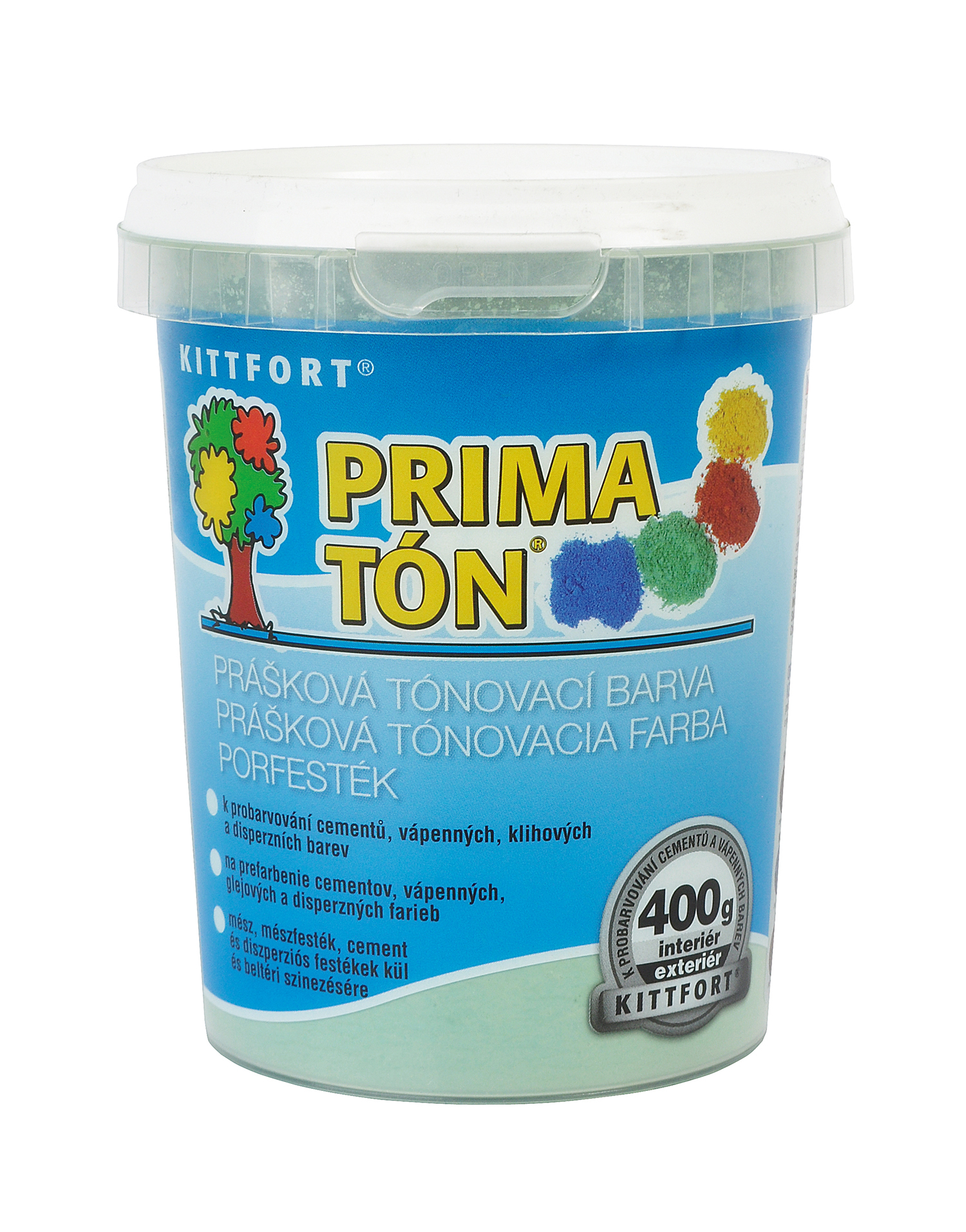 Kittfort Primaton porfesték - Sötétzöld - 400 g