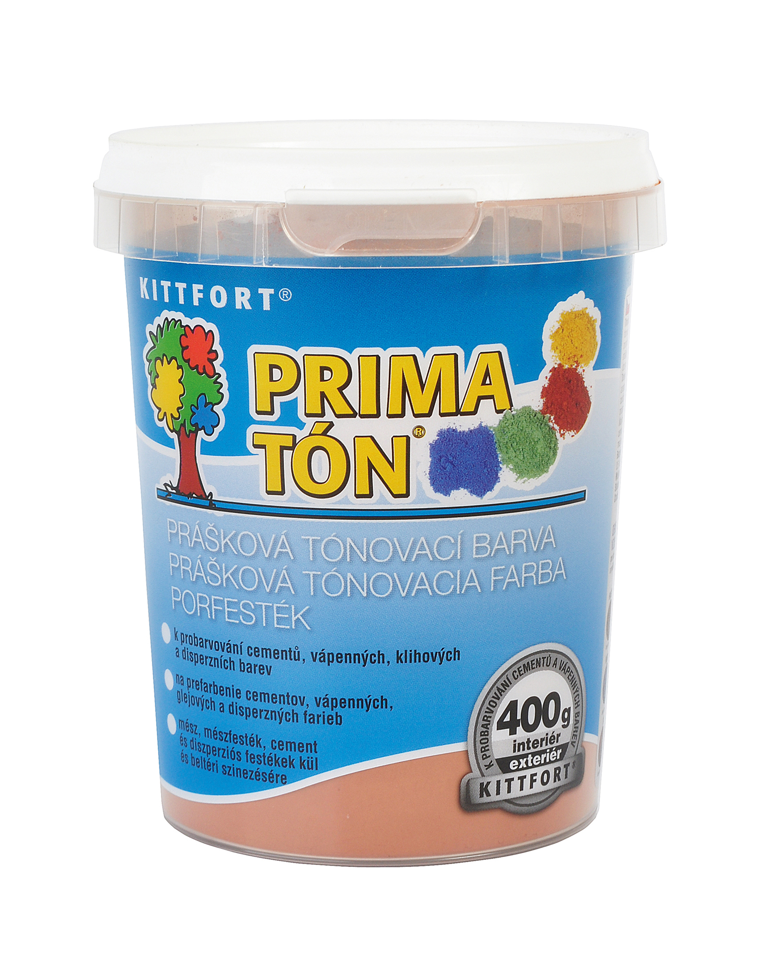 Kittfort Primaton porfesték - Szatinóber - 400 g