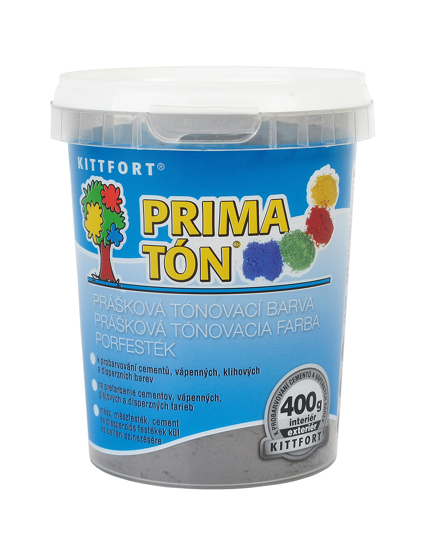 Kittfort Primaton porfesték - Szürke - 400 g