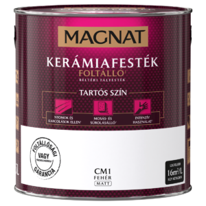 Magnat Ceramic kerámiafesték - Fehér CM1 - 2,5 L