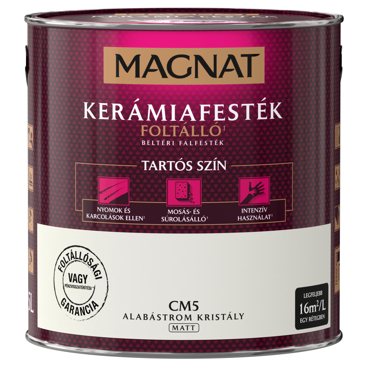 Magnat Ceramic kerámiafesték - Alabástrom Kristály CM5 - 2,5 L