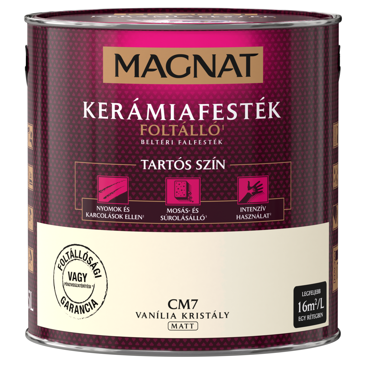 Magnat Ceramic kerámiafesték - Vanília Kristály CM7 - 2,5 L