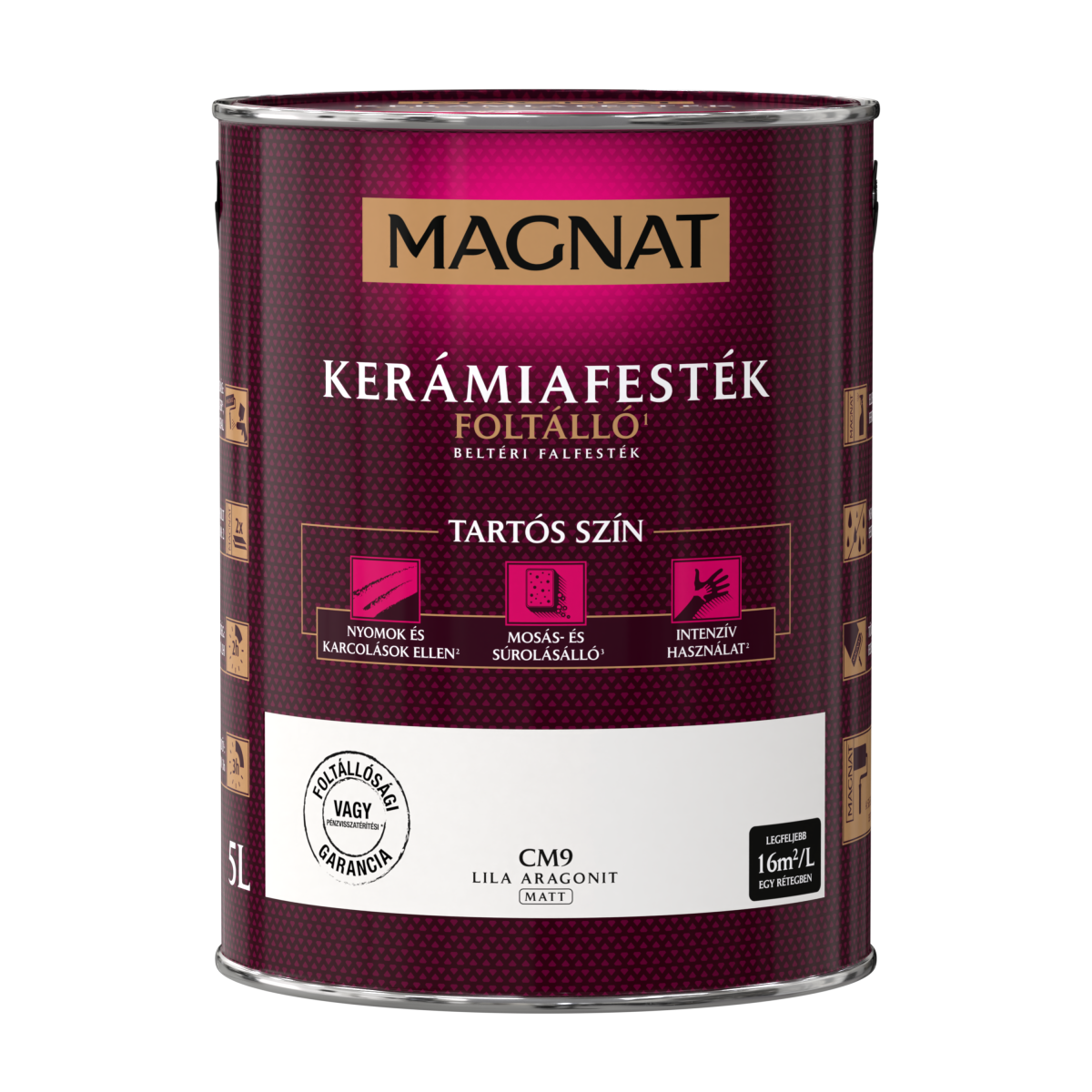 Magnat Ceramic kerámiafesték - Lila Aragonit CM9 - 5 L