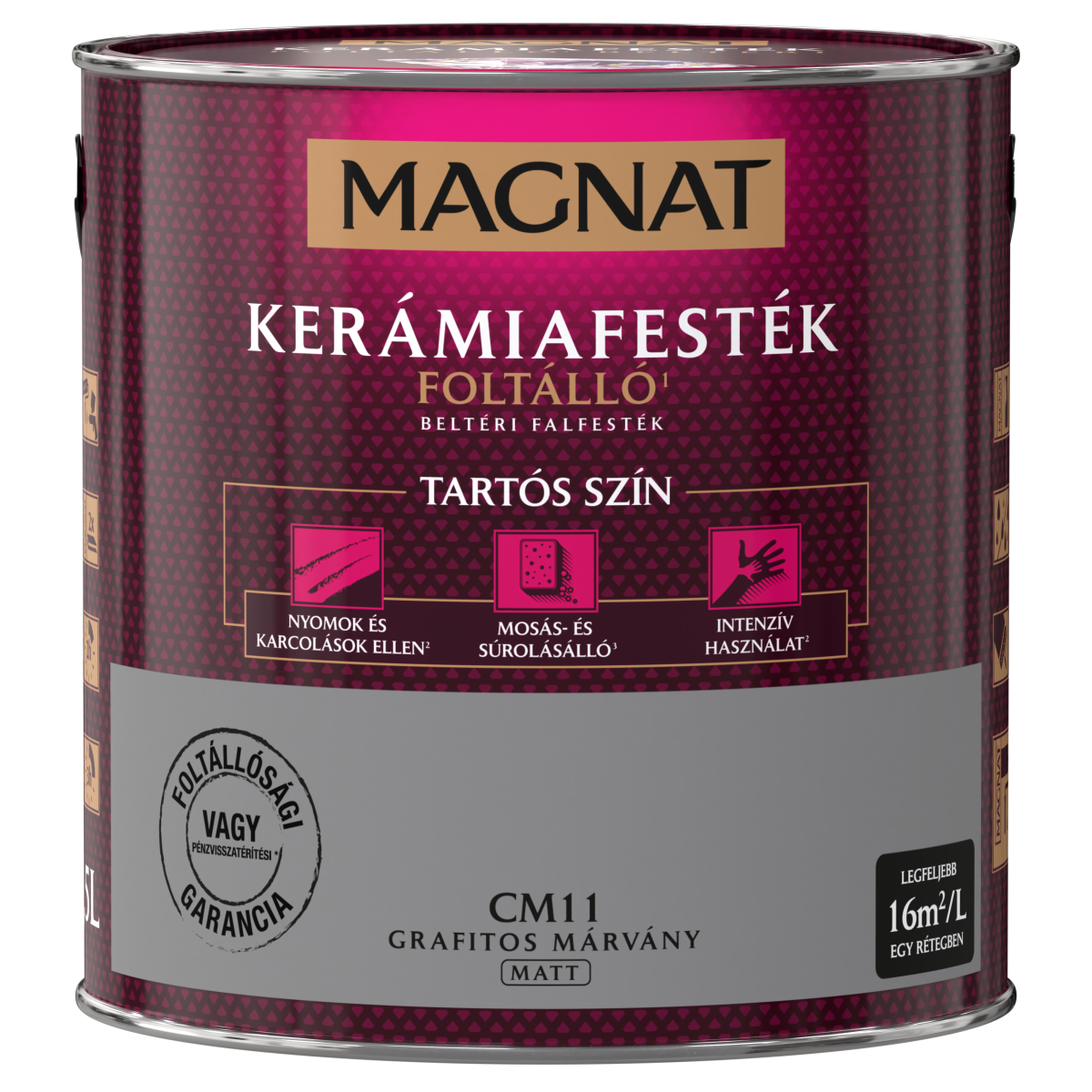 Magnat Ceramic kerámiafesték - Grafitos Márvány CM11 - 2,5 L