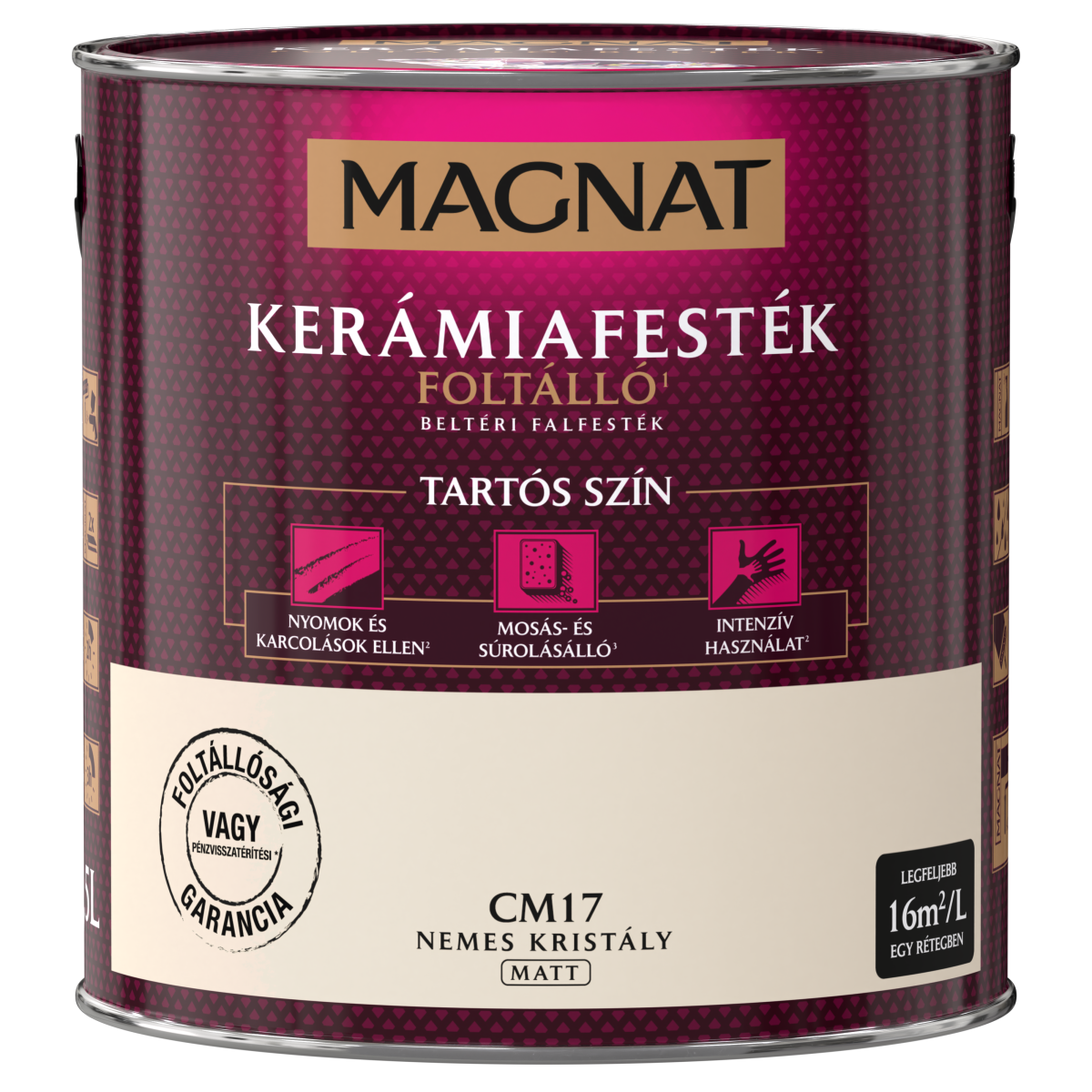 Magnat Ceramic kerámiafesték - Nemes Kristály CM17 - 2,5 L