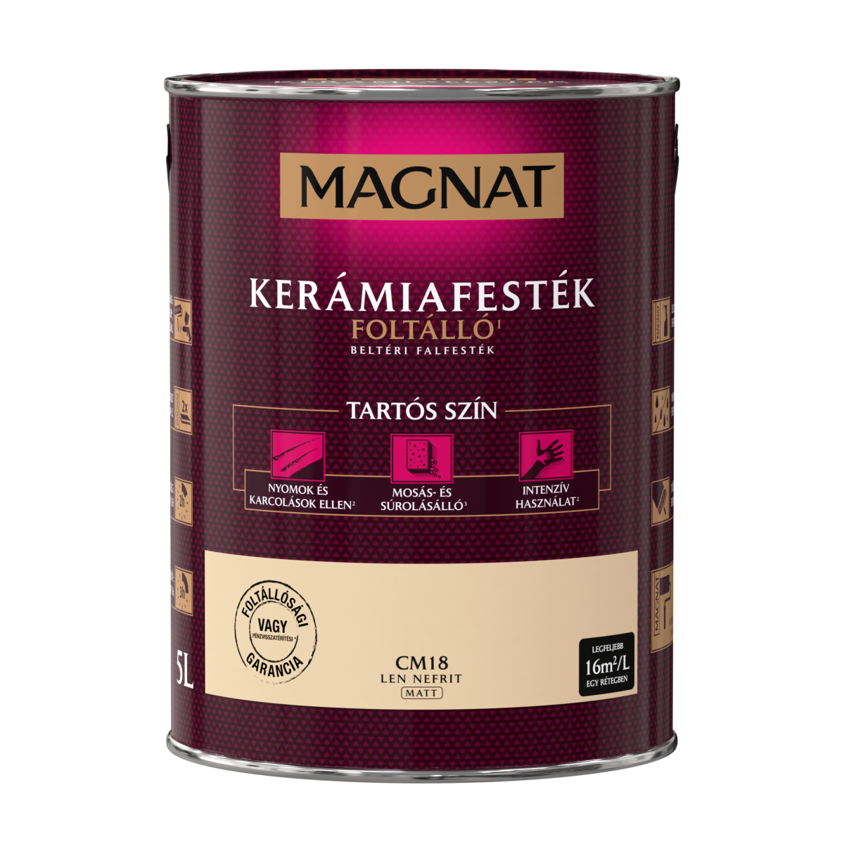 Magnat Ceramic kerámiafesték - Len Nefrit CM18 - 5 L