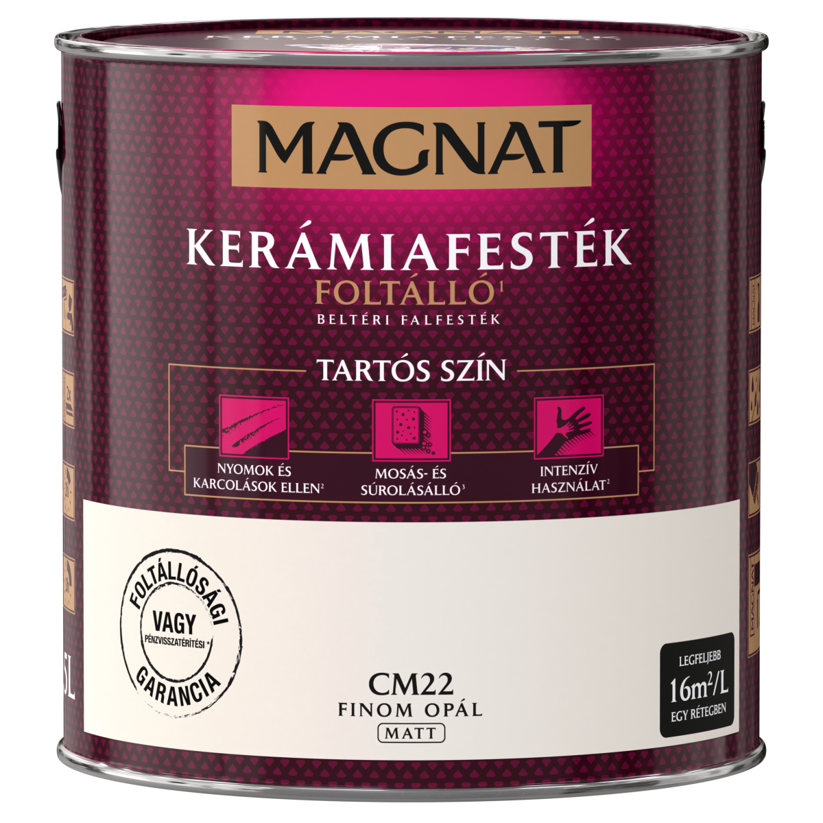 Magnat Ceramic kerámiafesték - Finom Opál CM22 - 2,5 L