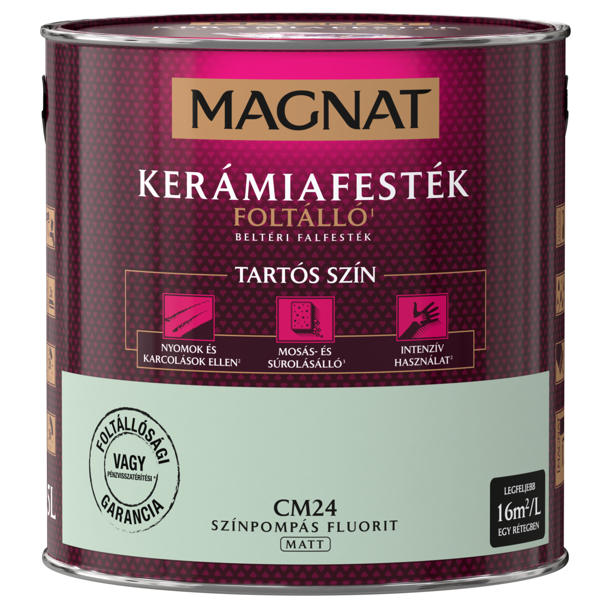 Magnat Ceramic kerámiafesték - Színpompás Fluorit CM24 - 2,5 L