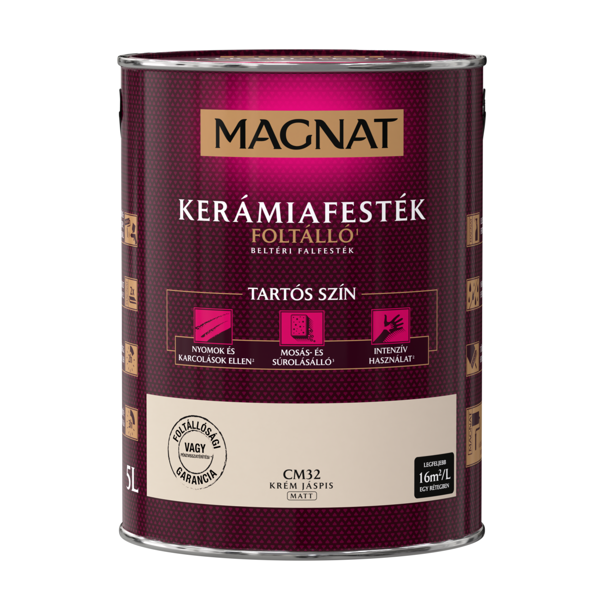 Magnat Ceramic kerámiafesték - Krém Jáspis CM32 - 5 L