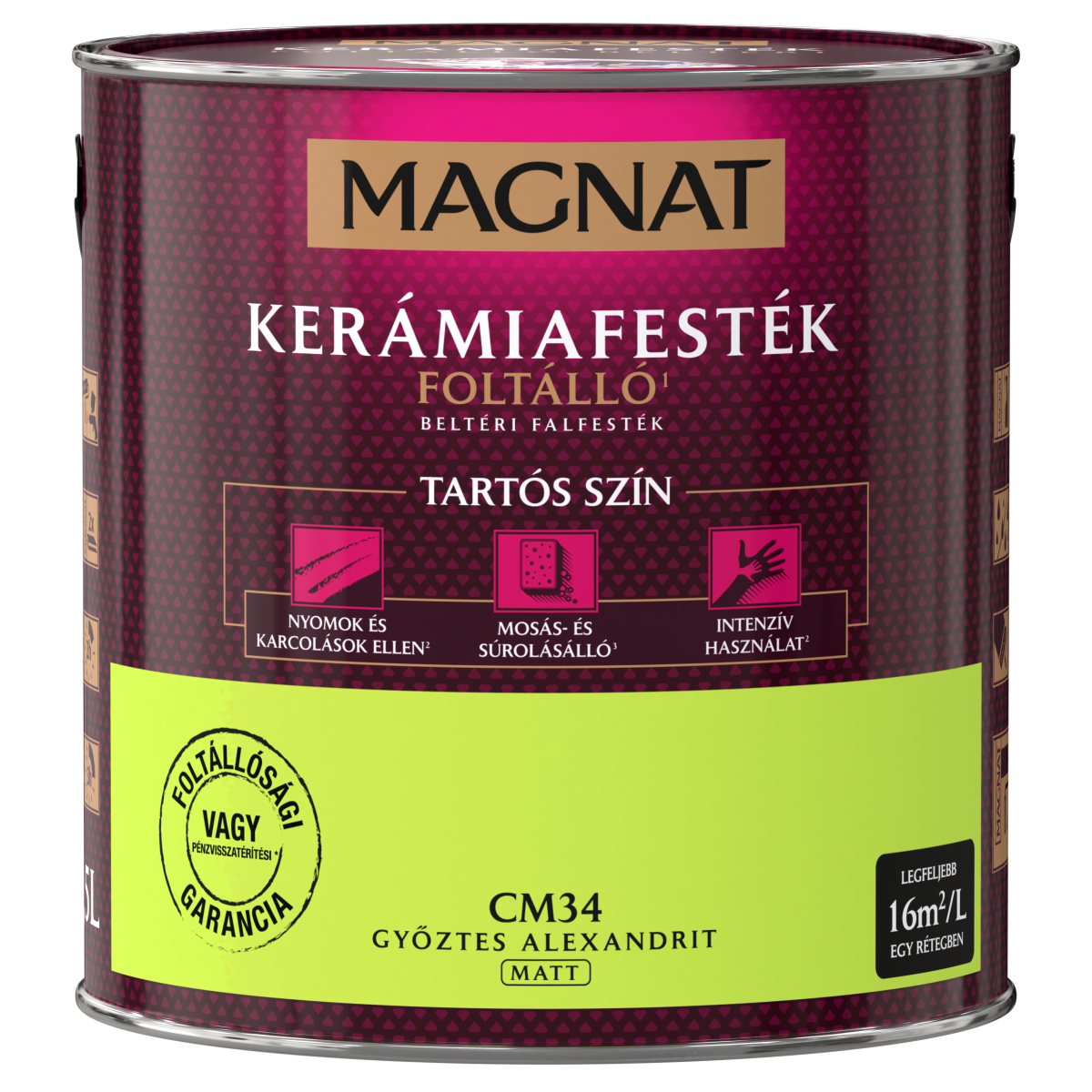 Magnat Ceramic kerámiafesték - Győztes Alexandrit CM34 - 2,5 L