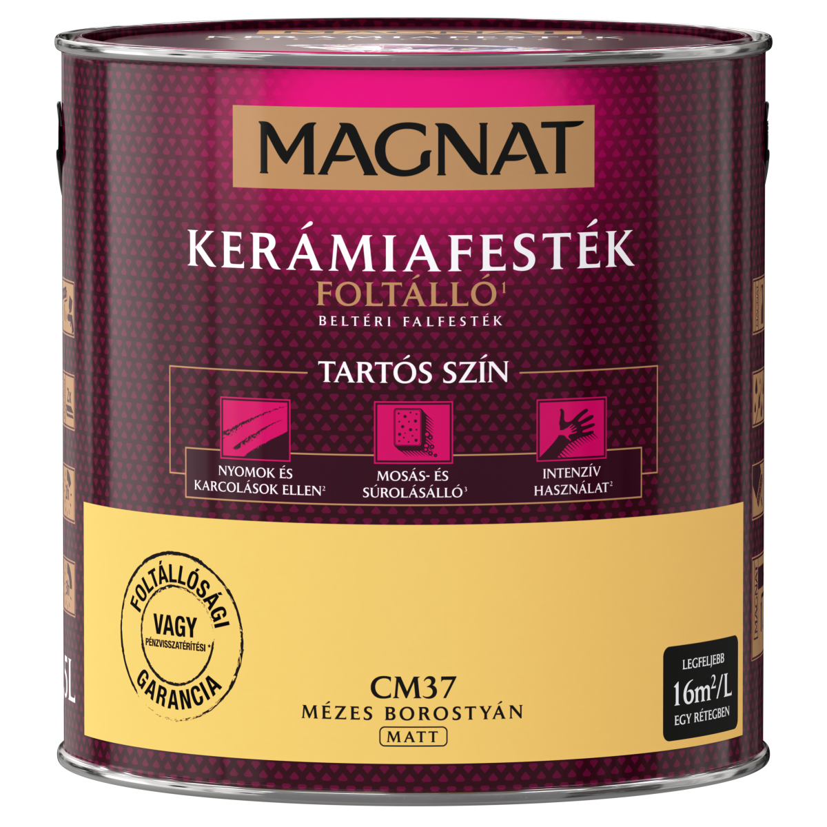 Magnat Ceramic kerámiafesték - Mézes Borostyán CM37 - 2,5 L