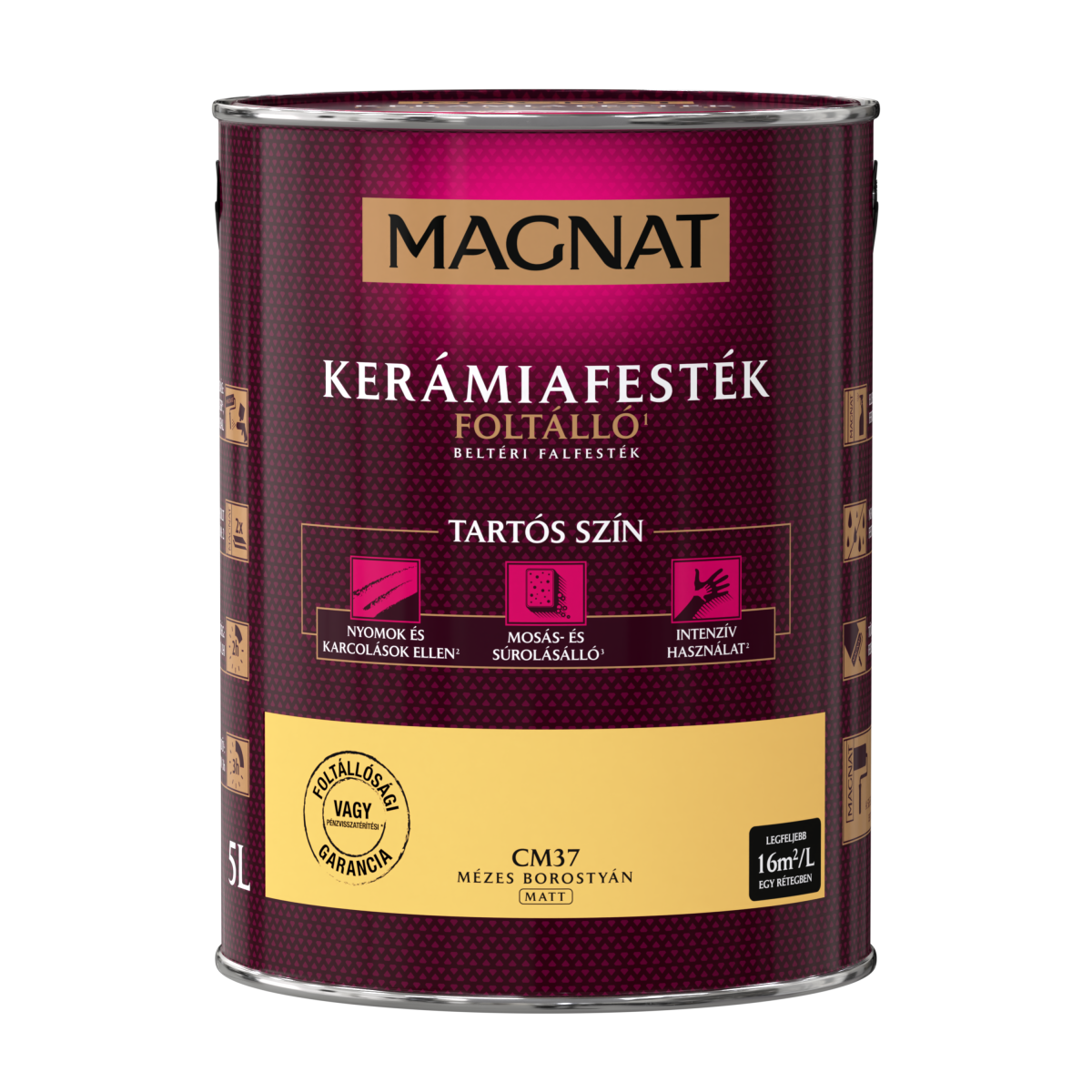 Magnat Ceramic kerámiafesték - Mézes Borostyán CM37 - 5 L