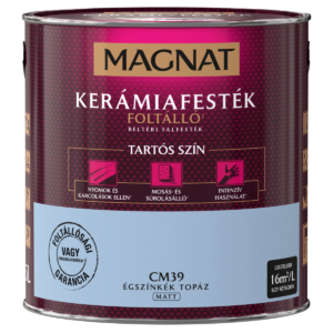 Magnat Ceramic kerámiafesték - Égszínkék Topáz CM39 - 2,5 L