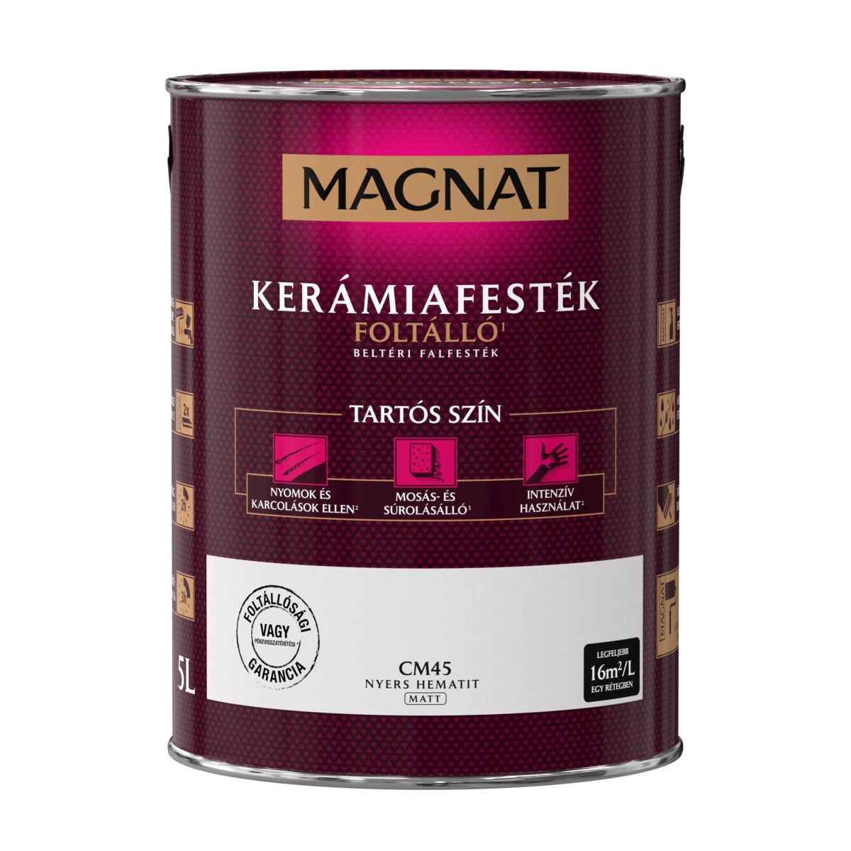 Magnat Ceramic kerámiafesték - Nyers Hematit CM45 - 5 L