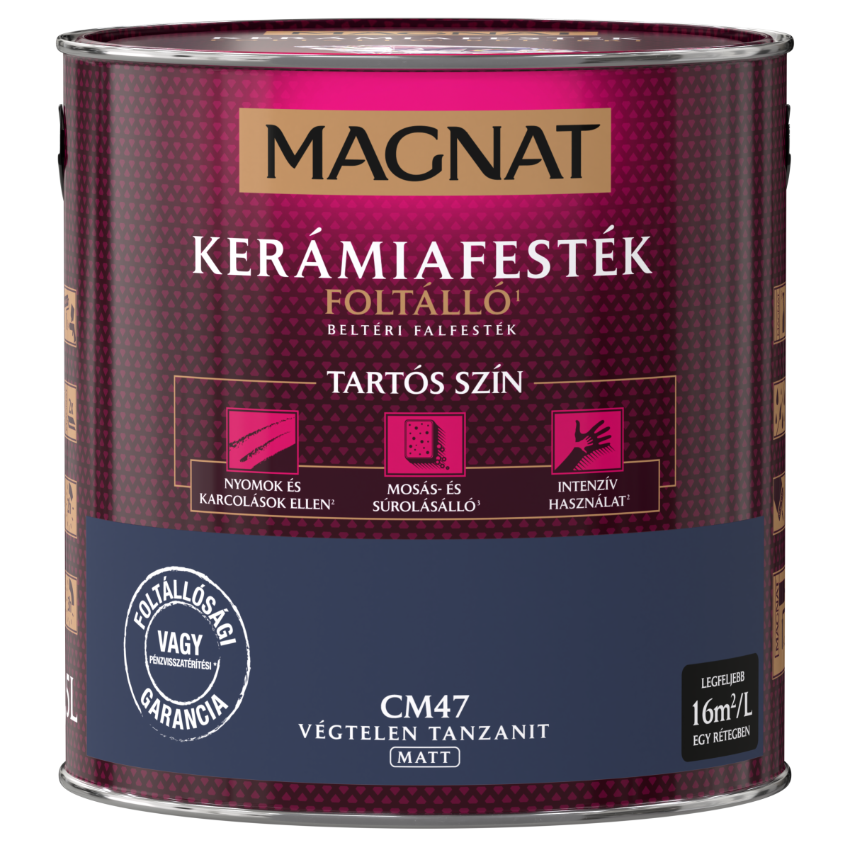 Magnat Ceramic kerámiafesték - Végtelen Tanzanit CM47 - 2,5 L