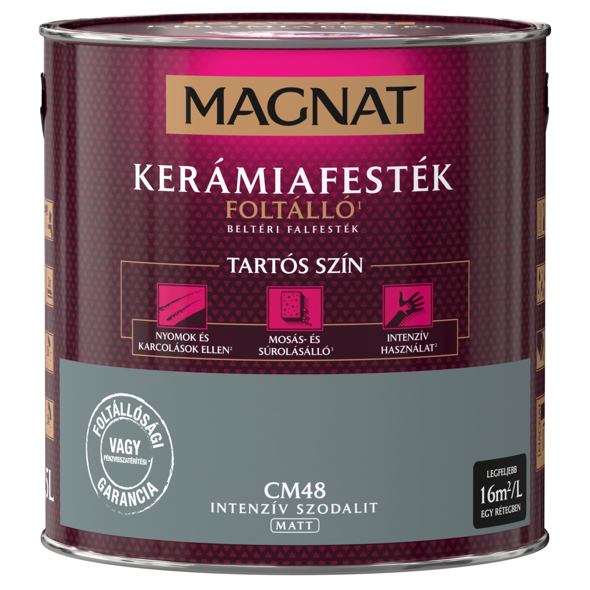 Magnat Ceramic kerámiafesték - Intenzív Szodalit CM48 - 2,5 L