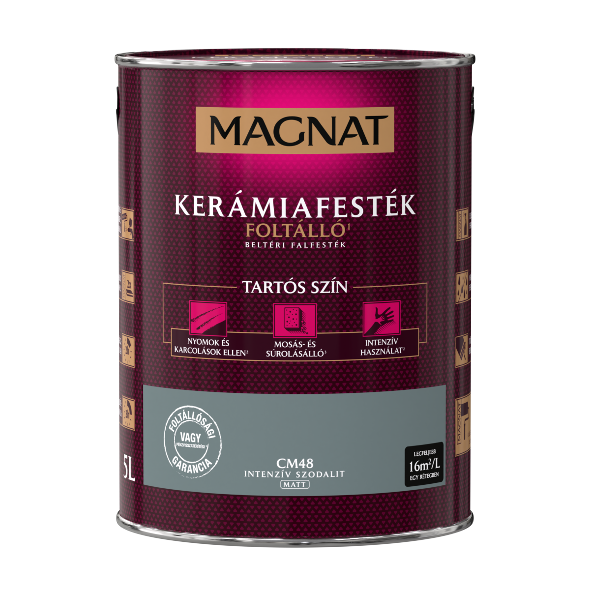 Magnat Ceramic kerámiafesték - Intenzív Szodalit CM48 - 5 L