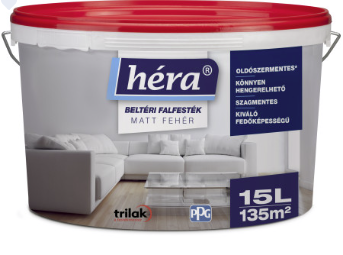 Héra Beltéri Falfesték Piros Tető