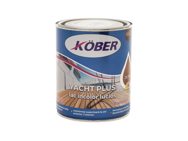Köber Yacht PLUS fényes, színtelen csónaklakk L5306L-C – 2,5 L